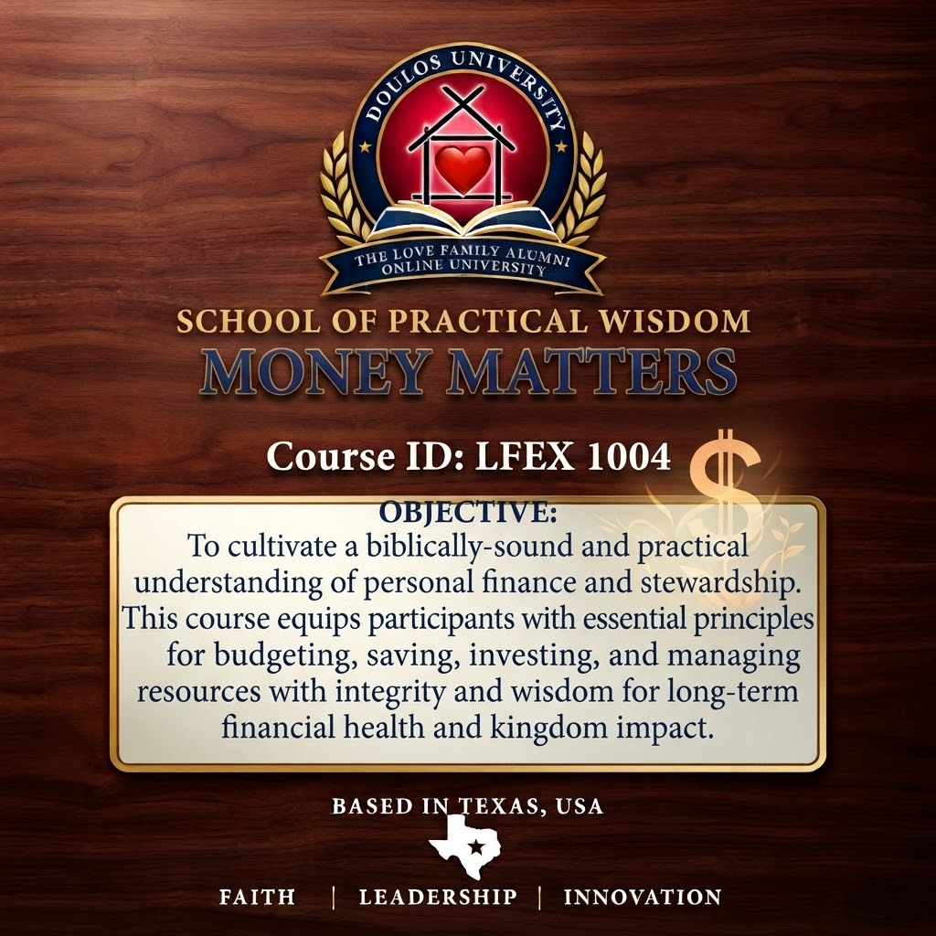 LFEX 1004 — Money Matters