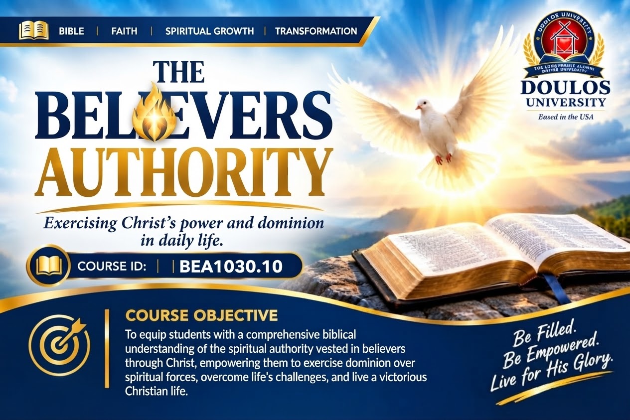 BEA1030.10 — The Believer’s Authority