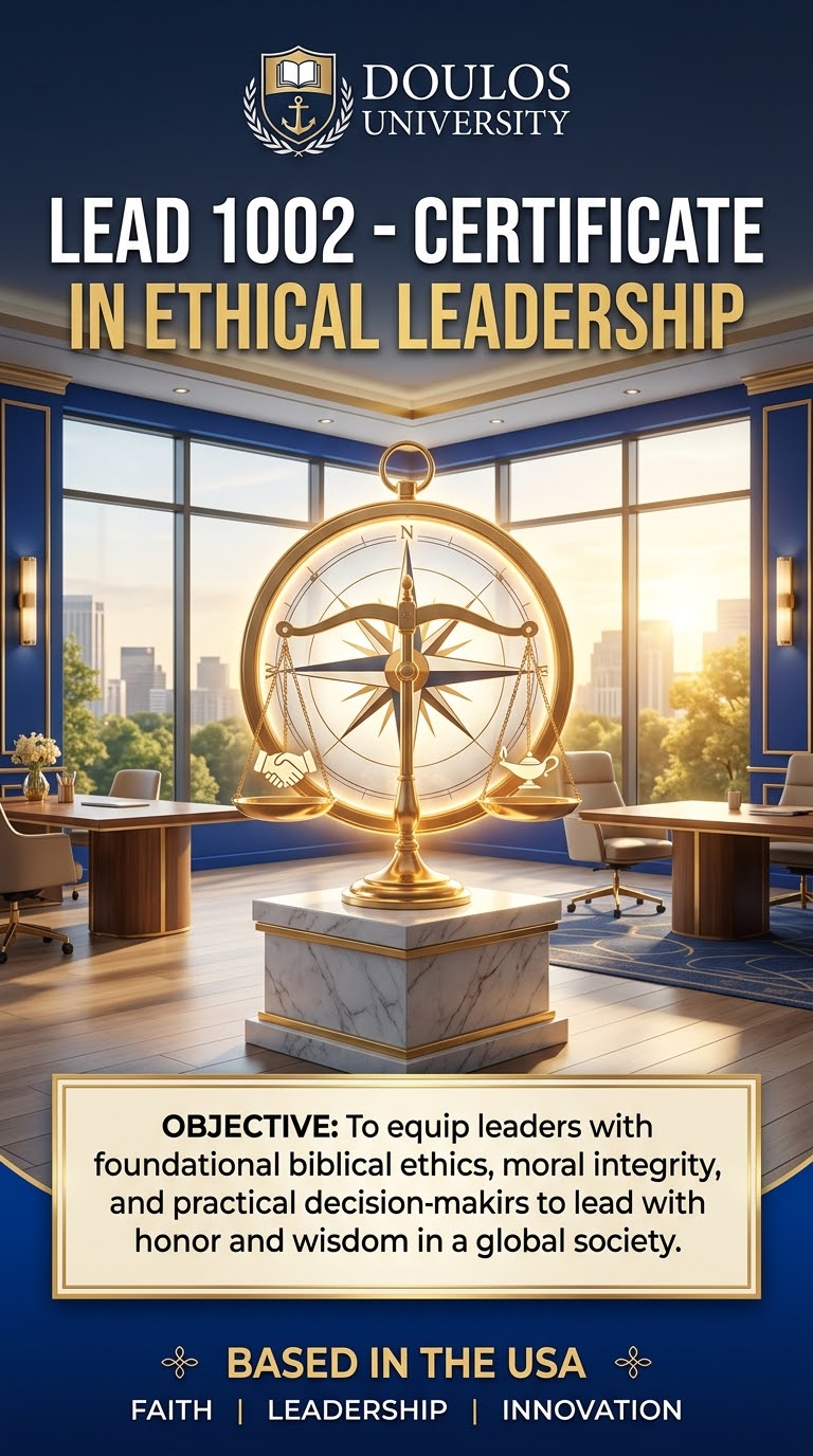 LEAD 1002 — Certificate in Ethical Leadership